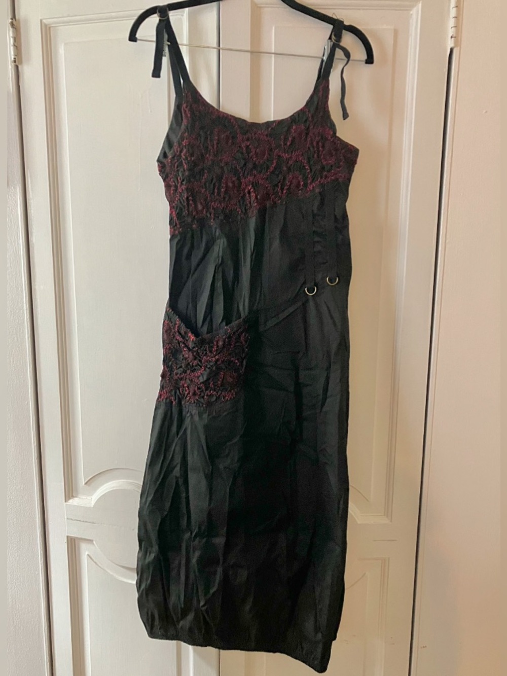 Unique Parisian Black Dress